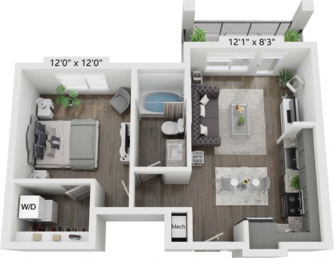 9701 Spectrum Drive Studio-2 Beds Apartment for Rent - Photo Gallery 56